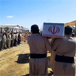 ورود پیکرهای مطهر ۲۳ شهید دفاع مقدس به کشور