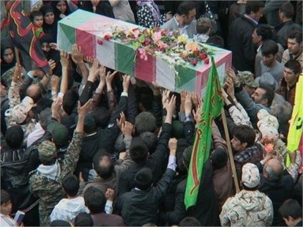 تشییع و خاکسپاری شهدای گمنام در مشگین شهر و نمین