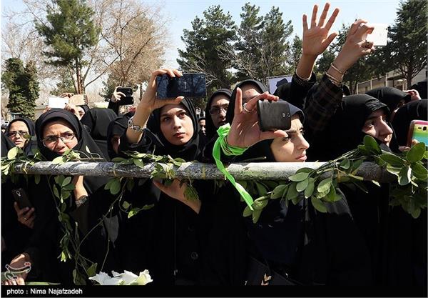 مراسم تشییع و تدفین دو شهید گمنام در مشهد 4