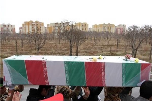 تشییع پیکر شهدای گمنام در اراک