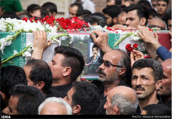 تشییع پیکر شهید محمد پازوکی طرودی - سمنان 20