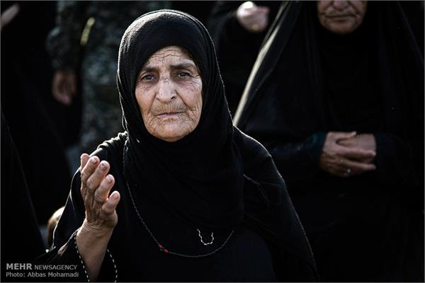 تشییع و خاک سپاری پیکر مطهر دو شهید گمنام در شهرستان لامرد 9