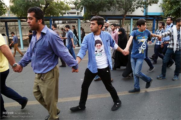 آئین تشییع 270 شهید دفاع مقدس در تهران 30