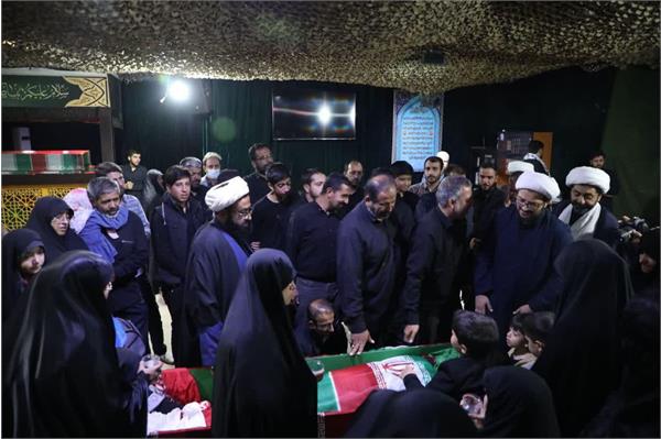 وداع شهید "سلمان امیر احمدی" دوشنبه ۱۸ مهر1401