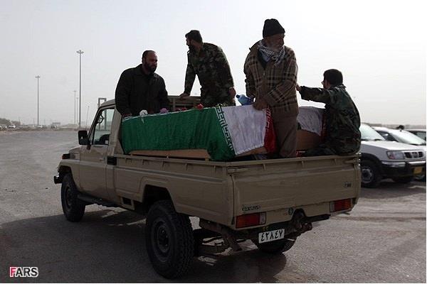 گزارش تصویری/ تبادل شهدا در مرز شلمچه