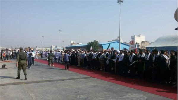 ورود پیکر پاک۶۶ شهید دفاع‌ مقدس به کشور  6