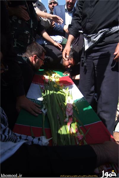 تشییع و خاکسپاری شهدای گمنام دانشگاه شاهد-12/7/89