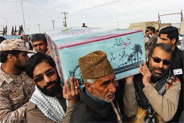 تشییع و تدفین پیکر ۲ شهید گمنام در دانشگاه آزاد اسلامی واحد زابل 11