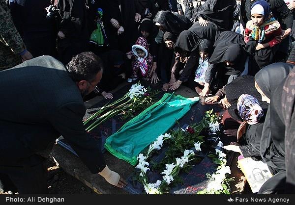 تشییع دو شهید گمنام در علی آباد گرگان 19