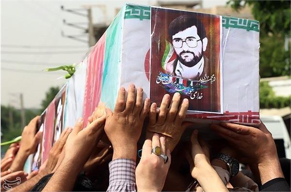 مراسم تشییع پیکر شهید محمد دباغچی  5