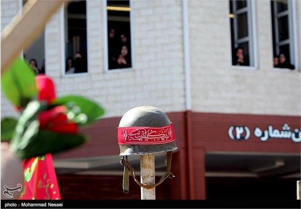 تشییع و تدفین پیکر های سه شهید گمنام در گرگان 10