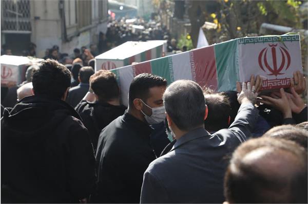 وداع با پیکرهای 110 شهید گمنام - 26 آذر 1402 17