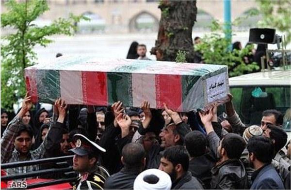 تشییع شهید حاج احمد صداقت و پنج شهید گمنام در اصفهان