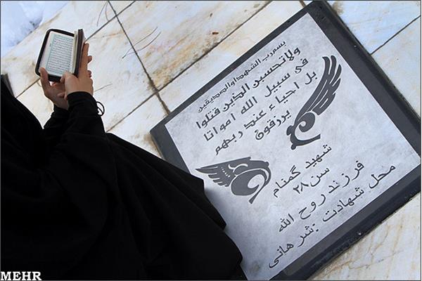 مزار مطهر شهدای در دانشگاه های تهران