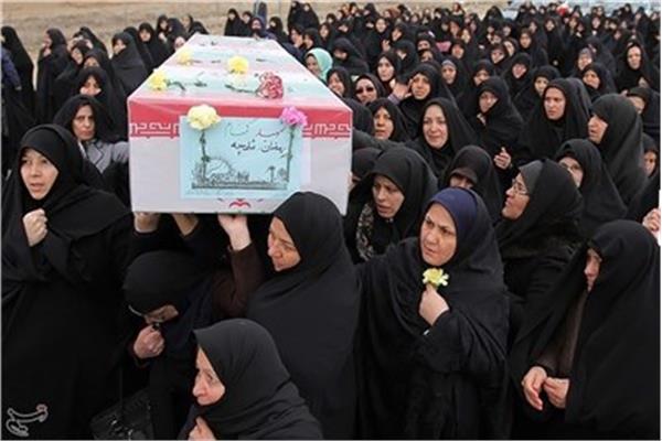 تشییع پیکر شهدای گمنام در اراک