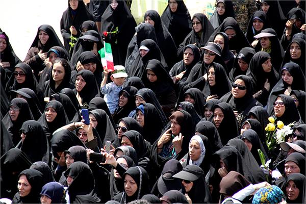 تشییع و خاکسپاری دو شهید گمنام در دانشگاه آزاد پرند 11