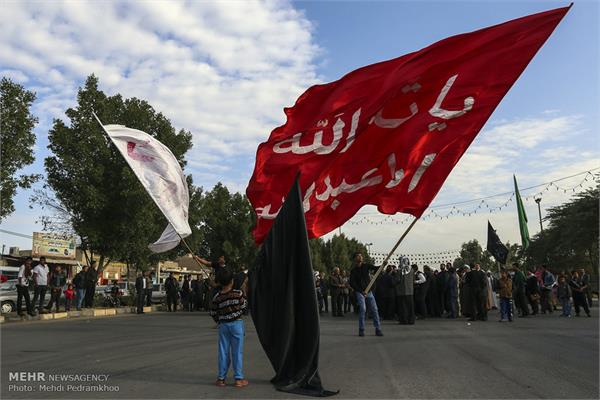 تشییع و تدفین پیکرهای مطهر ۲ شهید گمنام دفاع مقدس در خوزستان 23