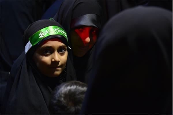 مراسم مرثیه حضرت رباب در معراج شهدا برگزار گردید 9