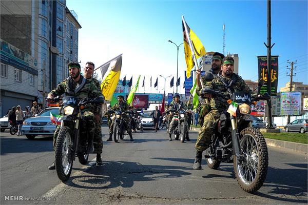 تشییع پیکر دوشهید گمنام دفاع مقدس در محمد شهر کرج 19