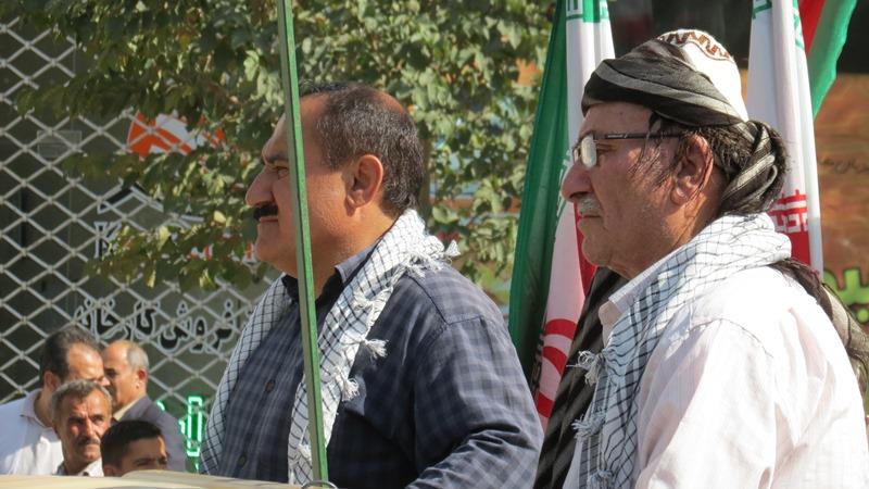 تشییع شهدای دوران دفاع مقدس در سقز 1