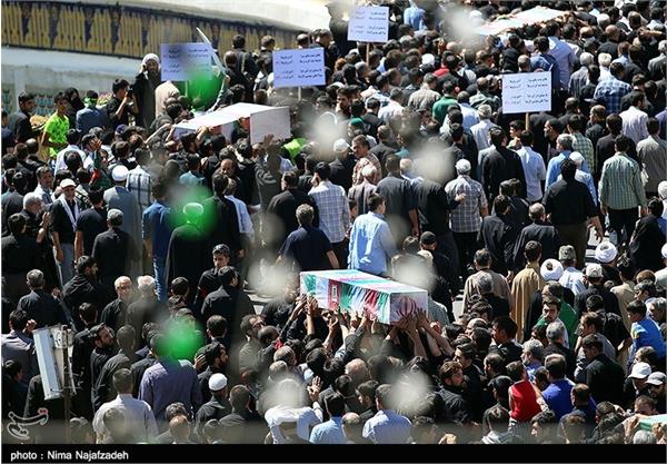 تشییع شهدای گمنام در مشهد 17
