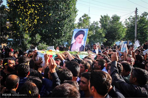 تشییع پیکر شهید تازه تفحص شده علی محمد رضایی 14