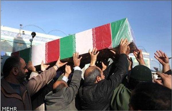 تشییع سه شهید گمنام درقم