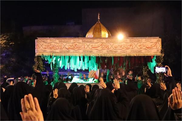 وداع با پیکر مطهر شهیده راه قدس معصومه کرباسی-1آبان1403 2