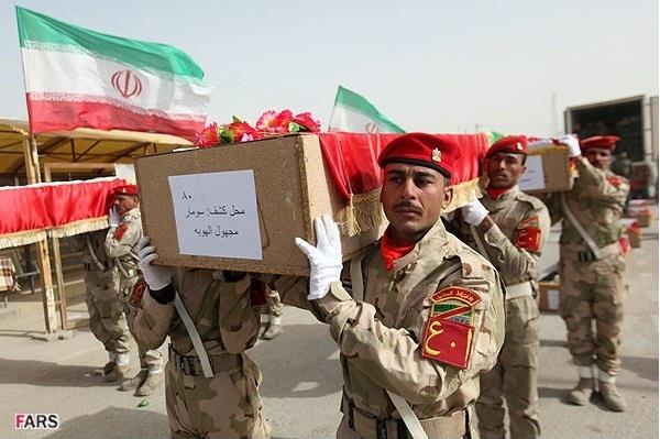 گزارش تصویری/ تبادل شهدا در مرز شلمچه