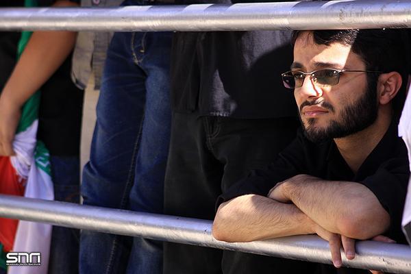 تشییع و خاکسپاری شهدای گمنام بوستان نهج البلاغه تهران-12/7/89