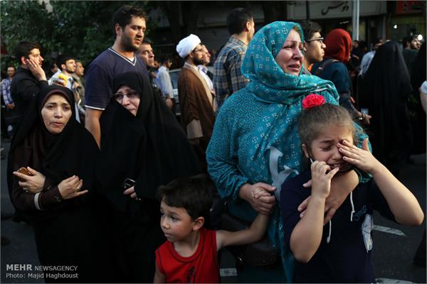 آئین تشییع 270 شهید دفاع مقدس در تهران 22