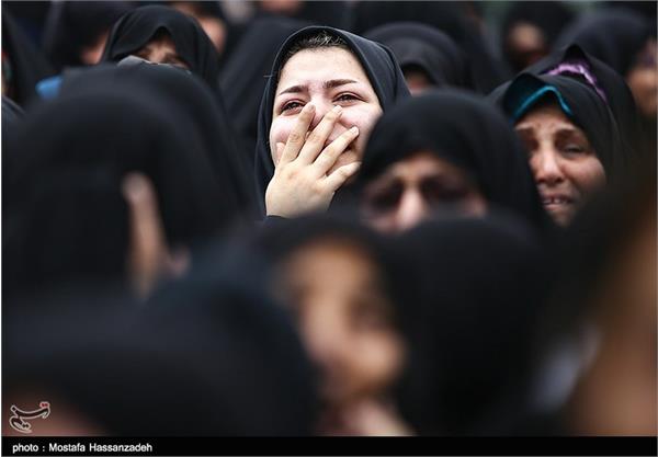 تشییع پیکر شش شهید گمنام دفاع مقدس در گرگان 5