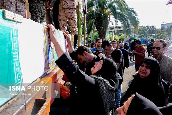 استقبال از پیکر شهدای دفاع مقدس در آمل 6