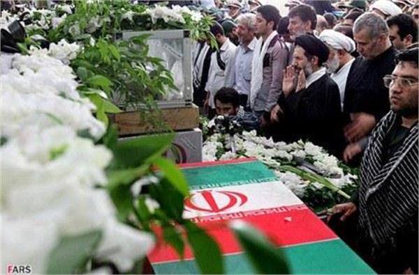 تشییع 96شهید دوران دفاع مقدس در مرقد امام خمینی(ره)