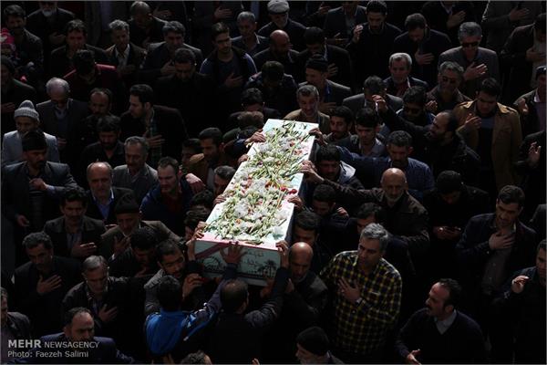 مراسم تشییع شهید گمنام در آمل 23