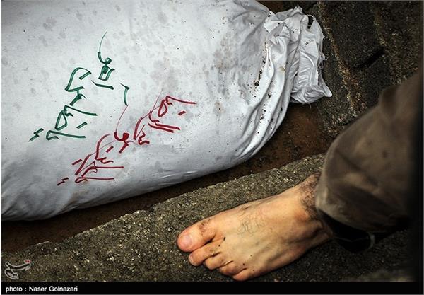 تشییع پیکر دو شهید گمنام در ایلام 2