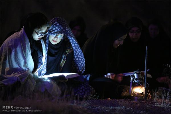 مراسم احیای شب بیست و یکم ماه رمضان در کهف الشهدا 6