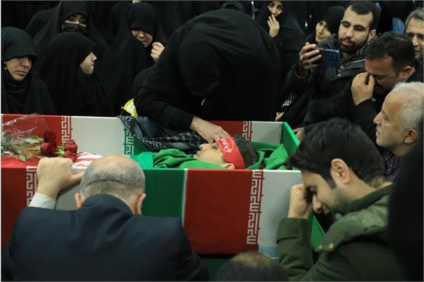 وداع با پیکر مطهر شهید القدس سعید علیدادی - 14 بهمن 1402