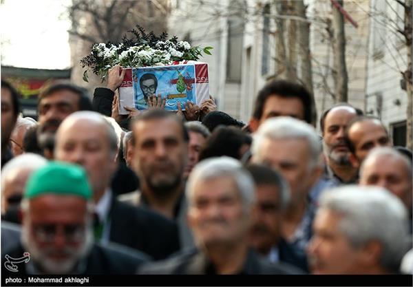تشییع پیکر پاک شهید سعید حیدری 6