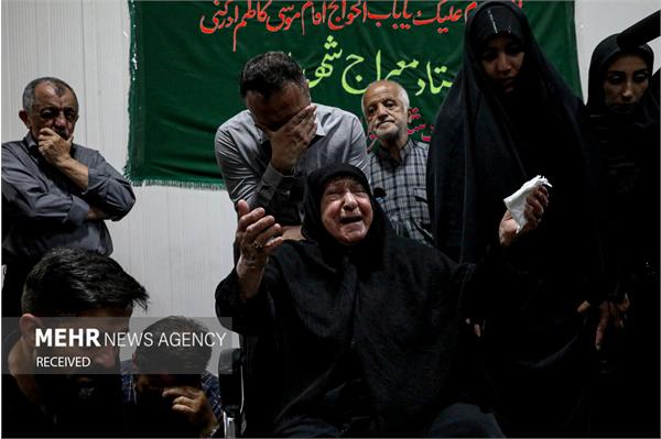 وداع با پیکر مطهر شهید تازه شناسایی شده سید محسن غریبیان - 29 مرداد 1403 1