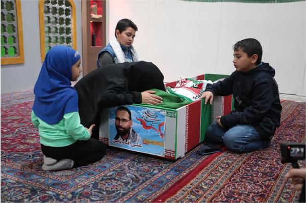 وداع با پیکر مطهر سردار شهید محمدرضا زاهدی و شش یار شهیدش - -16 فروردین 1403