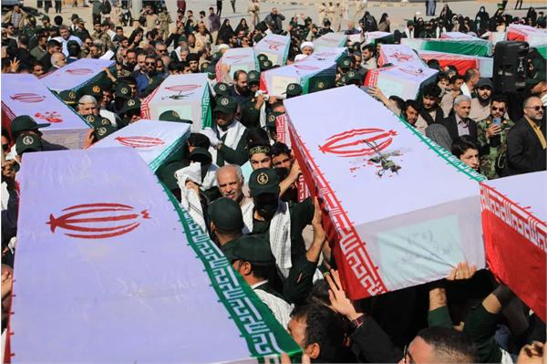 استقبال از 34 شهید دفاع مقدس در مرز شلمچه 1