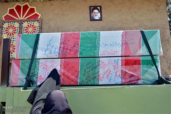 استقبال از شهید خط شکن و غواص در استان مازندران 22