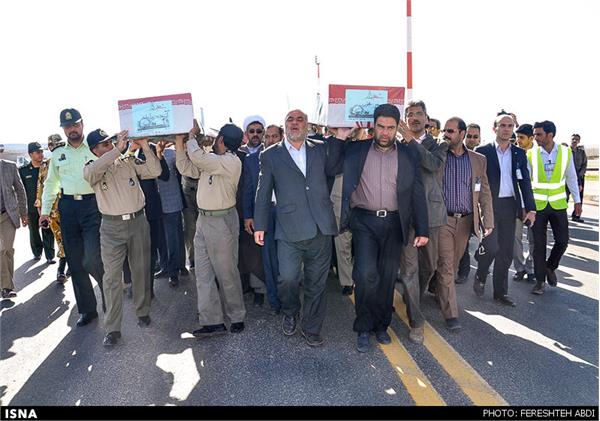 ورود شهدای گمنام به شهر بیرجند 7