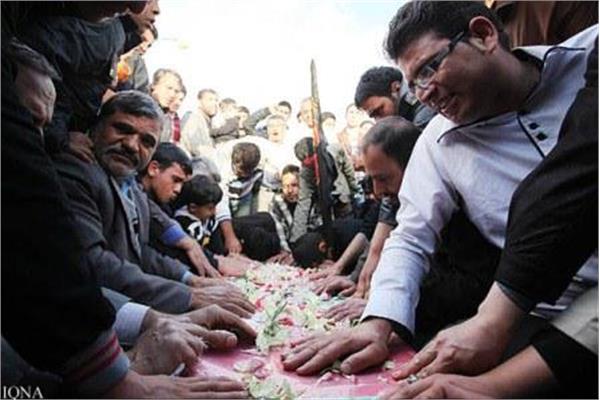 تشییع و خاکسپاری در دانشگاه اراک