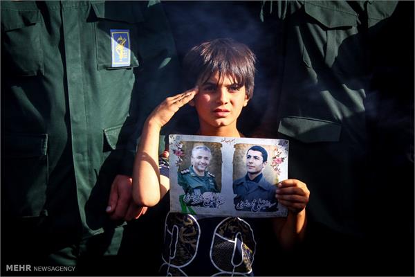 تشییع پیکر شهید تازه تفحص شده علی محمد رضایی 6