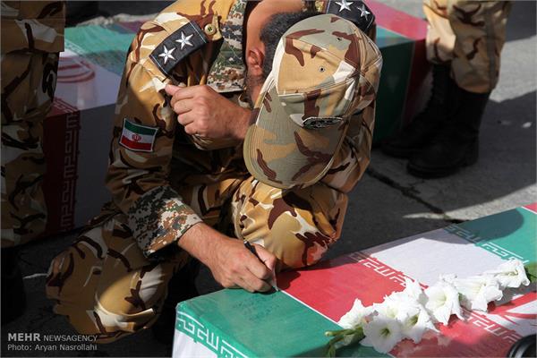 بازگشت ۳۱ شهید گمنام به کشور 7