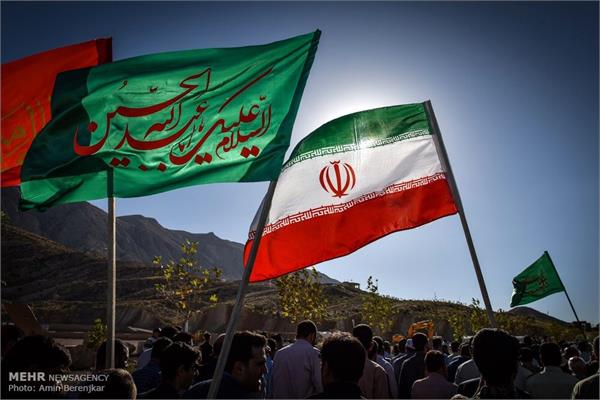 تشییع پیکر شهید گمنام در پارک کوهستانی دراک شیراز 5