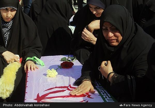 استقبال از 58 شهید دفاع مقدس در مرز شلمچه