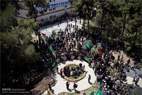 آئین تشییع و تدفین پیکر مطهر شهید غواص در نازی آباد تهران 23